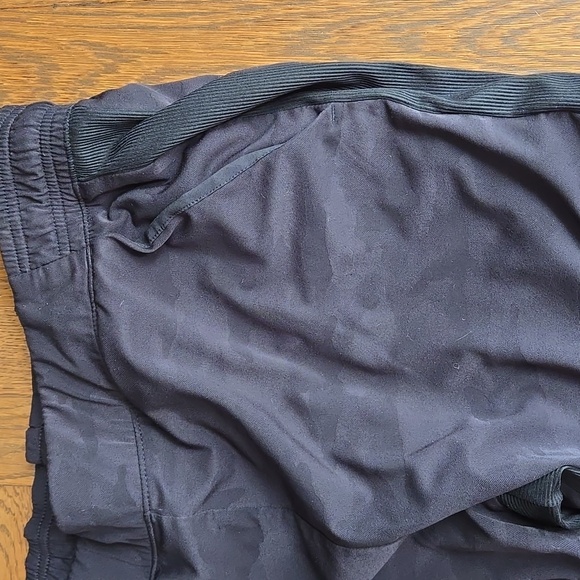 Athleta Womens 14T Brooklyn Camo Lined Jogger Pants Black Pull On Athletic - Picture 4 of 9